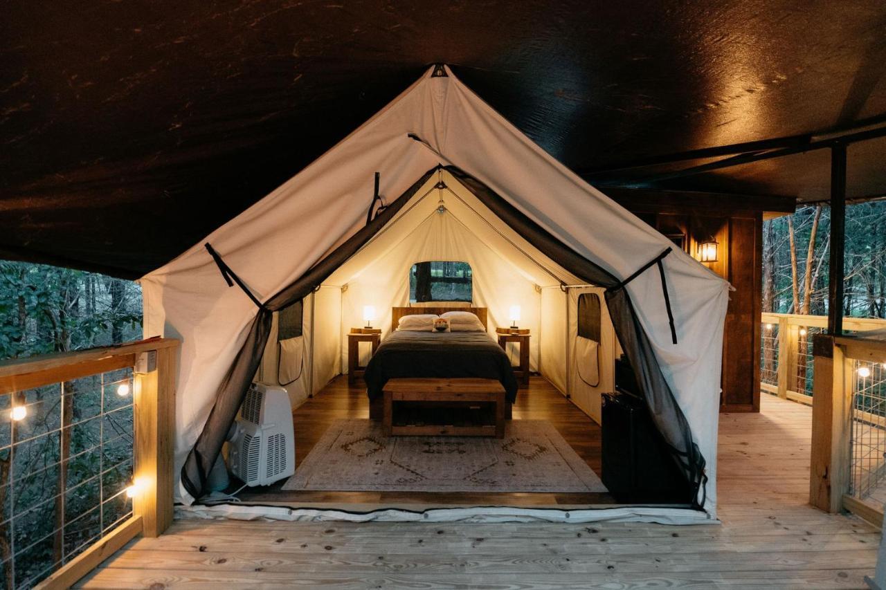מלון בראנסון Treehouse Cozy Glamping Site מראה חיצוני תמונה