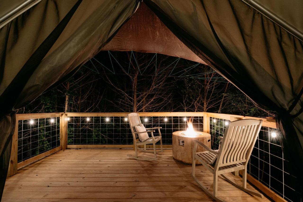 מלון בראנסון Treehouse Cozy Glamping Site מראה חיצוני תמונה
